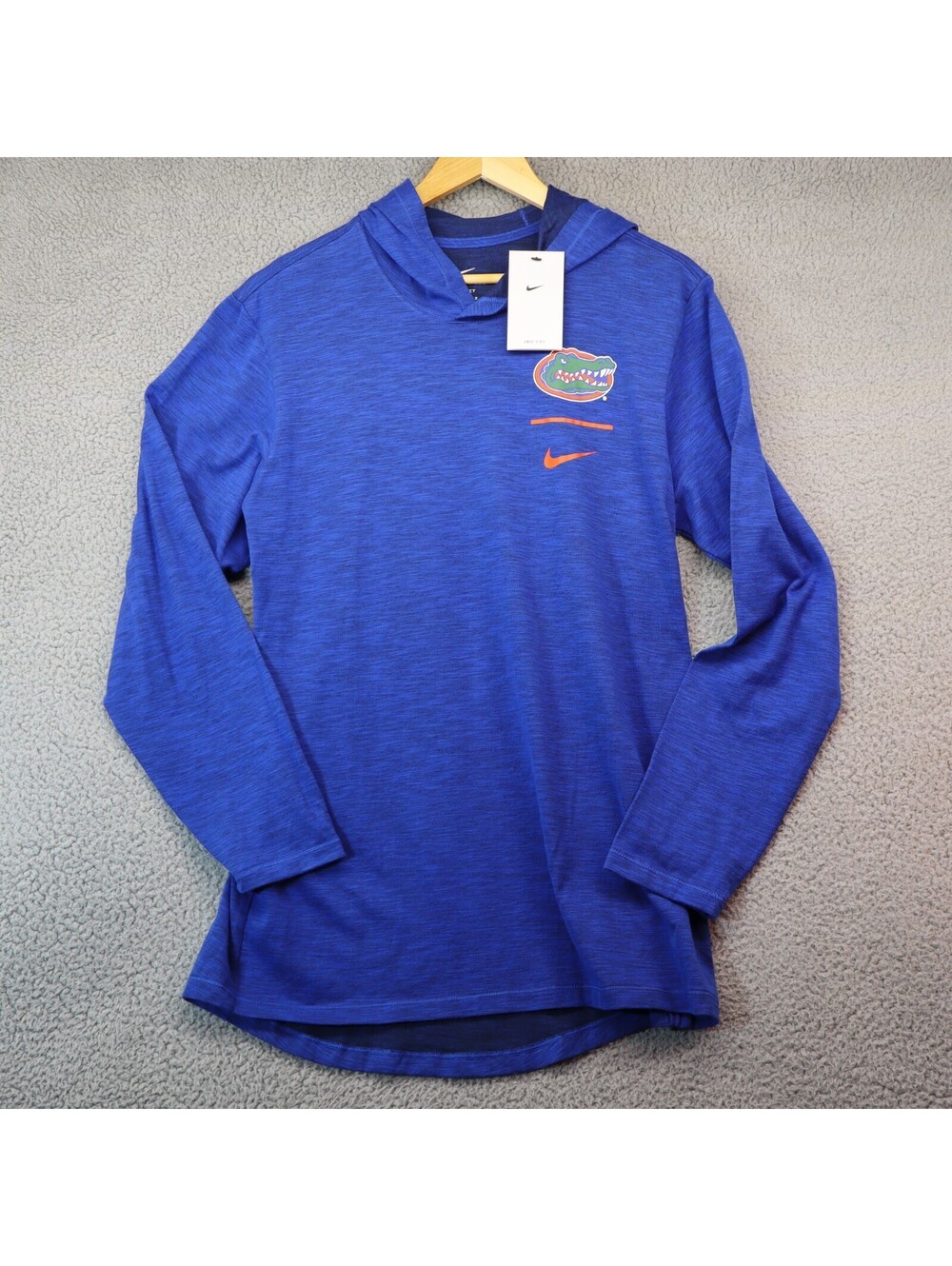 Nike Florida Gators Shirt Men Medium Blue NCAA Hooded